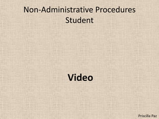 Will it really help me in the real world? To help answer these questions, we asked a student not enrolled in the course, as well as a student who is enrolled in the course, to perform a task that is necessary in working in the workplace. 