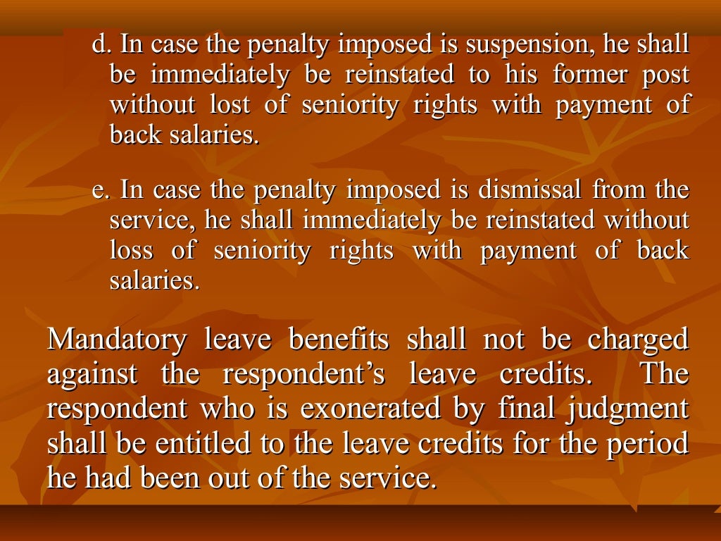 Administrative remedies