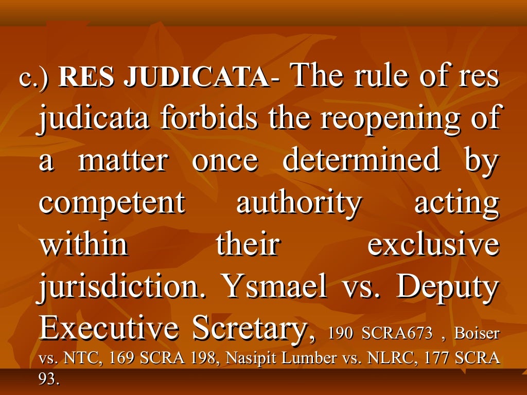 Administrative remedies