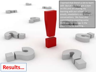 Principals going paperless with Onenote