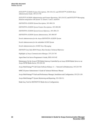 Administrators guide for avaya communication manager | PDF