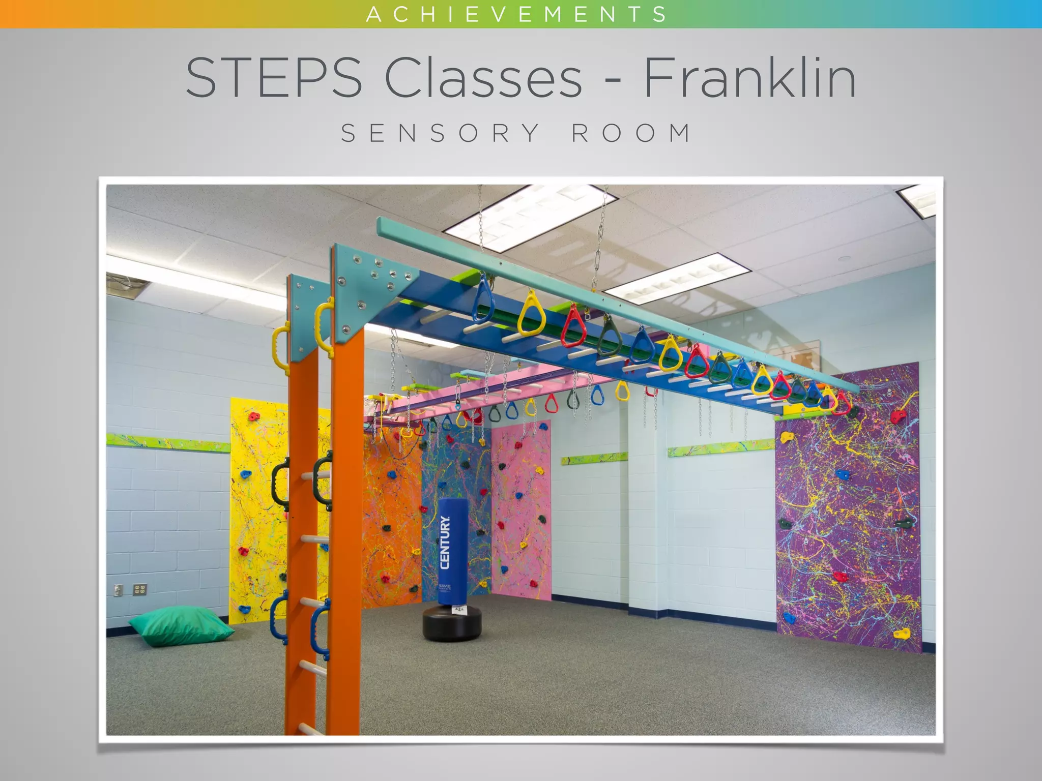 STEPS Classes - Franklin
S E N S O R Y R O O M
 
