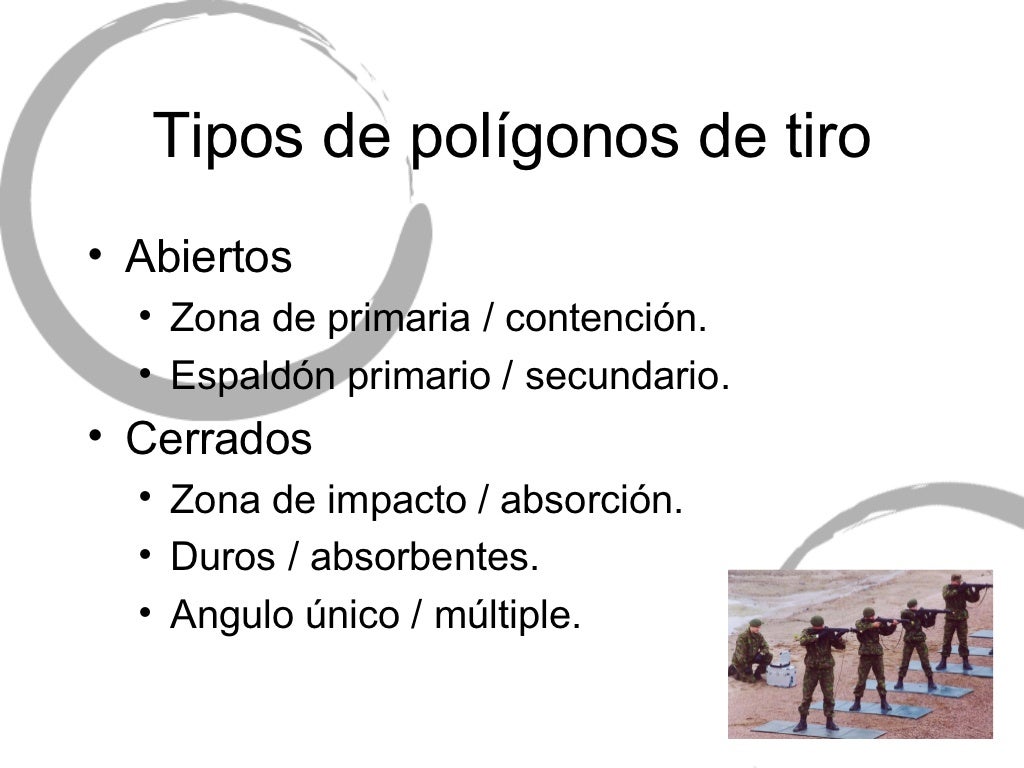 Construcción, diseño y administración de polígonos de tiro abiertos y…