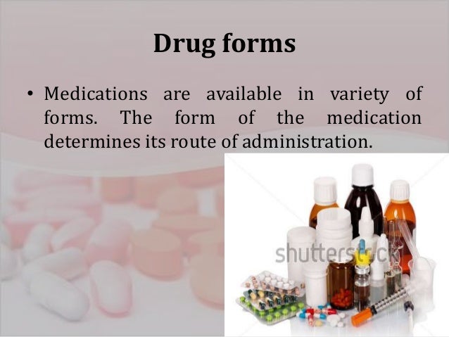 Administration Of Medications