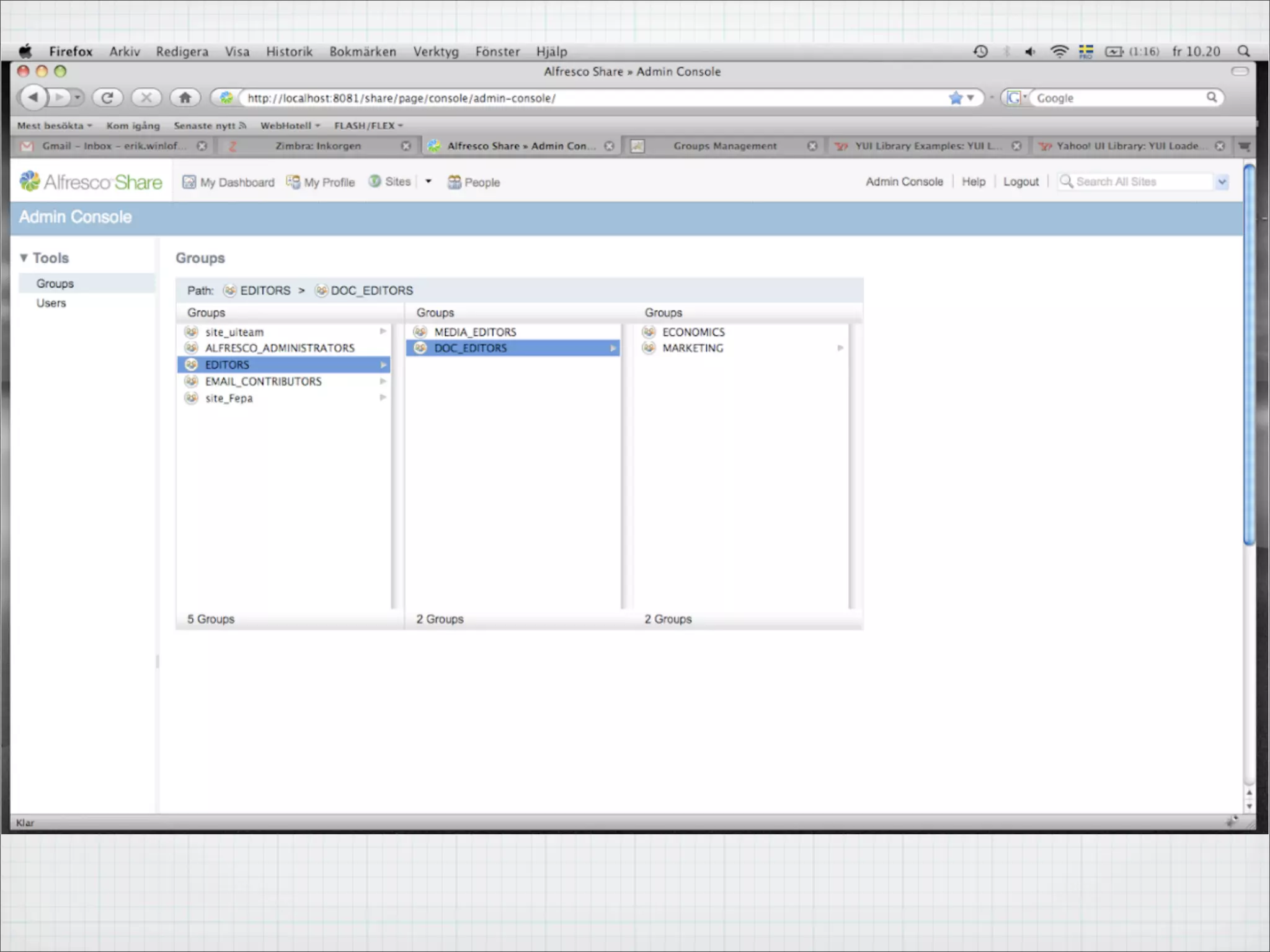 Admin Ui Console   Dev Screenshots