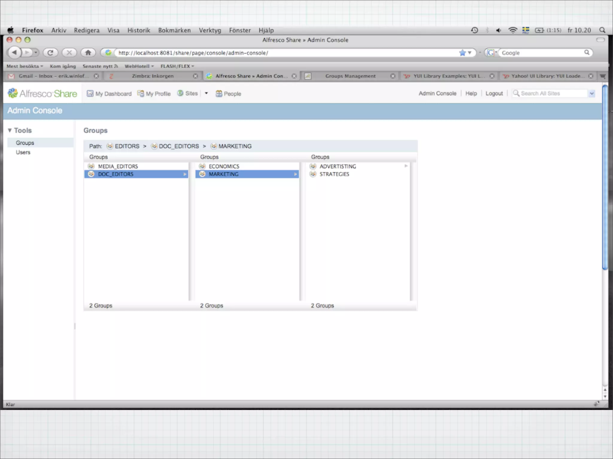 Admin Ui Console   Dev Screenshots