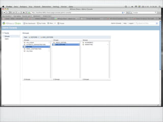 Admin Ui Console   Dev Screenshots
