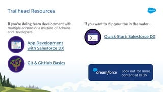 Intro to the Salesforce Command Line Interface for Admins | PDF