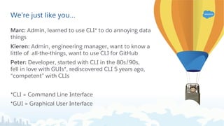 Intro to the Salesforce Command Line Interface for Admins | PDF