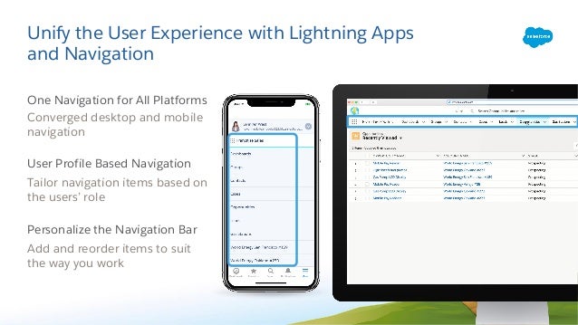 Customize the New Salesforce Mobile App with Lightning App