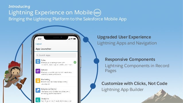 Upgraded User Experience Lightning Apps and Navigation Responsive Components Lightning Components in Record Pages Customiz...