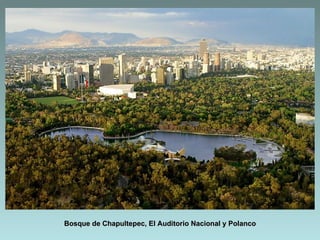 Bosque de Chapultepec, El Auditorio Nacional y Polanco
 