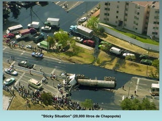 "Sticky Situation" (20,000 litros de Chapopote)
 