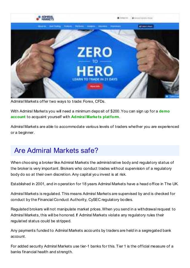 Admiral Markets Broker Review - 