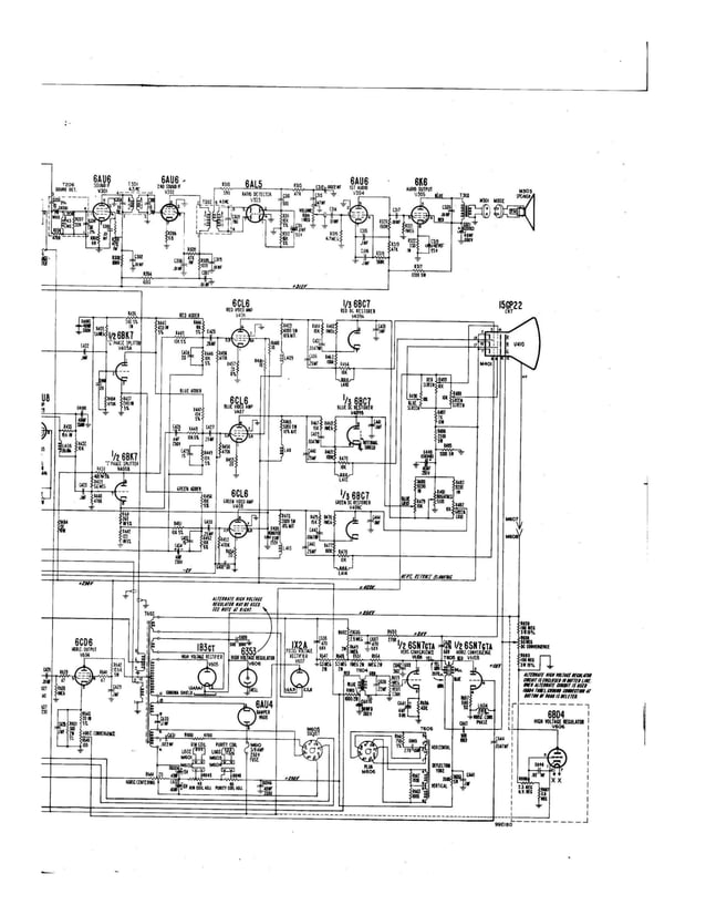 Admiral c1617 schematic | PDF