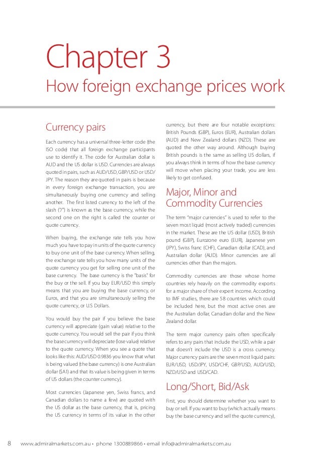 Introduction to foreign exchange