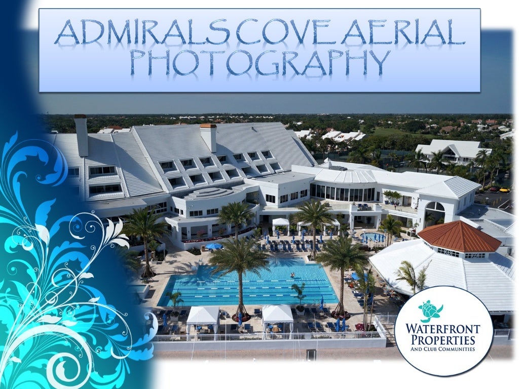 Aerial Photography of Admirals Cove Clubhouse Jupiter, FL