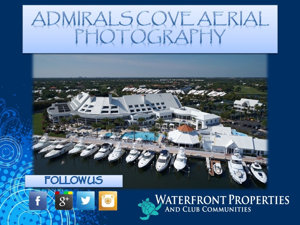 Aerial Photography of Admirals Cove Clubhouse Jupiter, FL