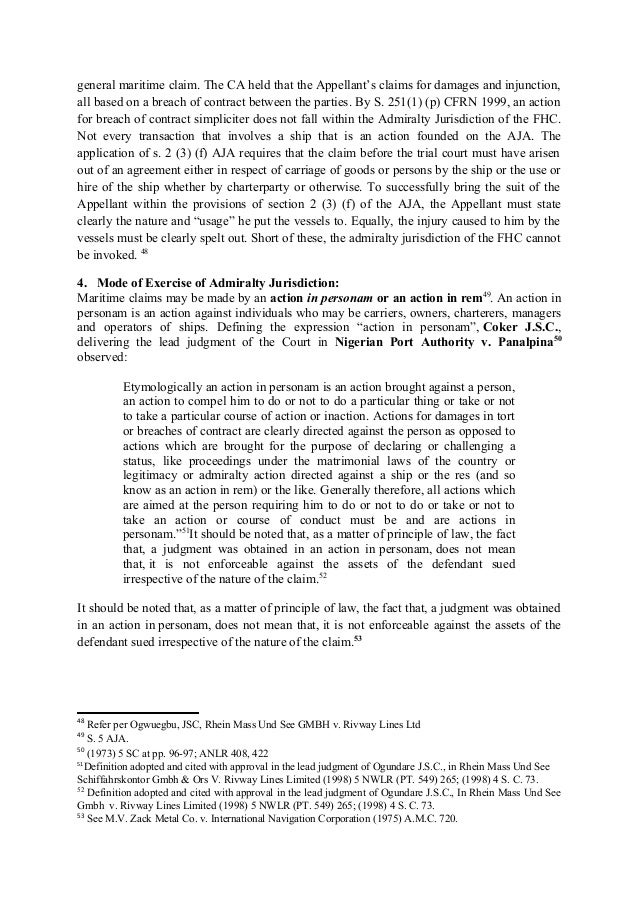 😂 Action in personam legal definition. What is IN PERSONAM, IN REM