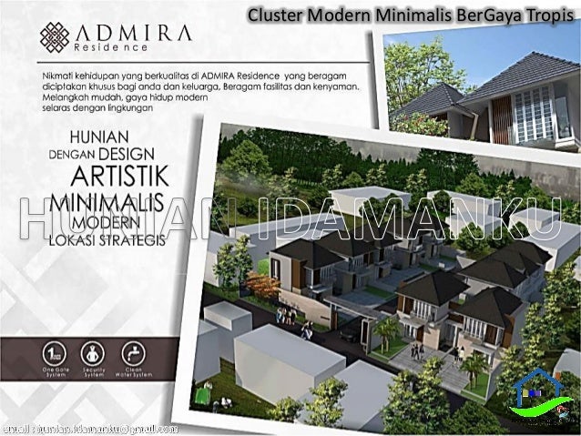 Rumah Murah 2017 Admira Residence Cinere Depok Cluster Mewah Mode