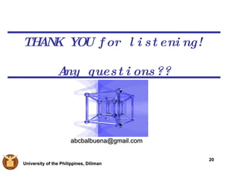 THANK YOU for listening! Any questions?? [email_address] 