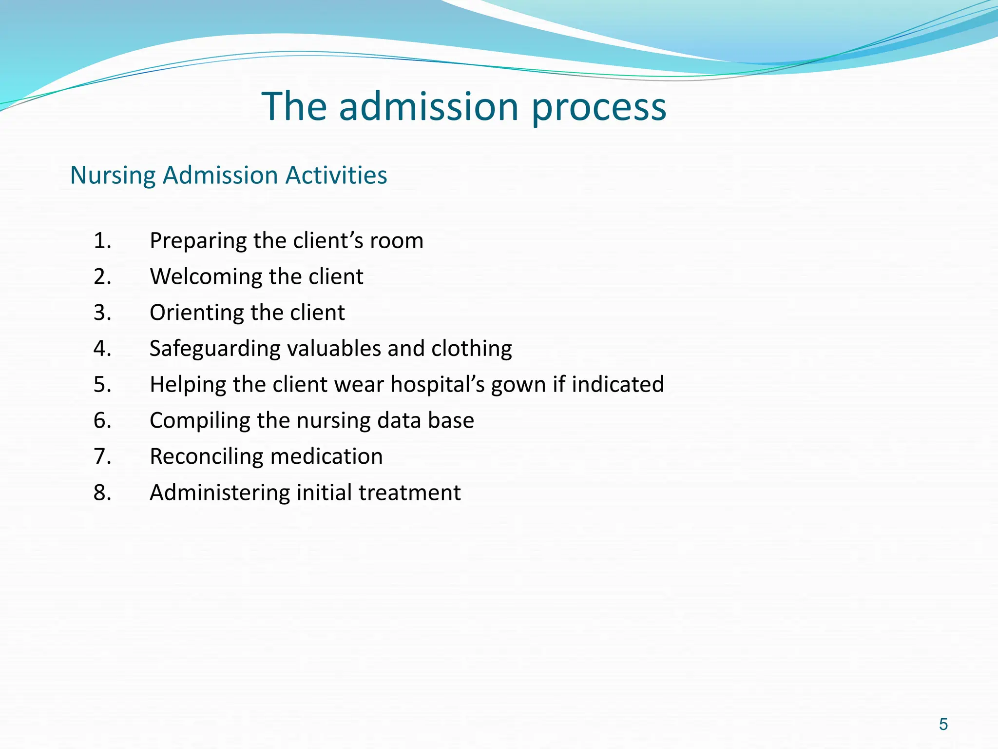 Admission-Transfer-Referrals-and-Discharge..ppt | Medical Health
