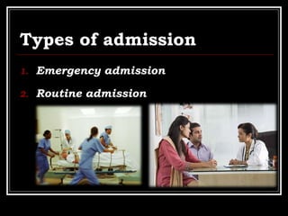 Admission And Discharge