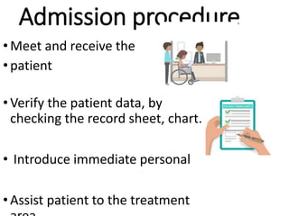 Admission procedure
 
