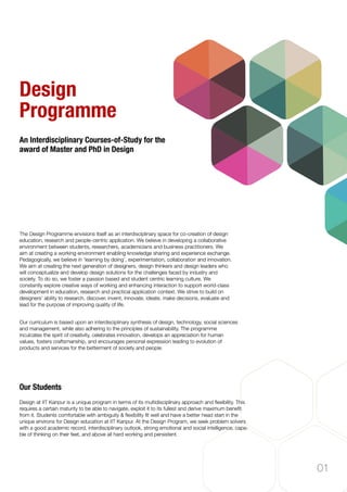Admission brochure for_design _program