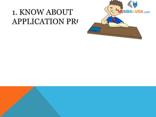 Study Abroad for MS and MBA : Admission Process | PPT