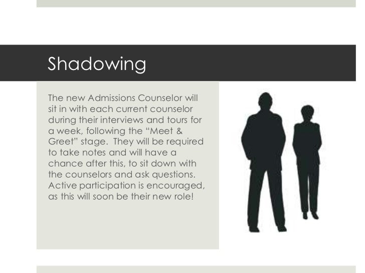 Admissions Counselor Training