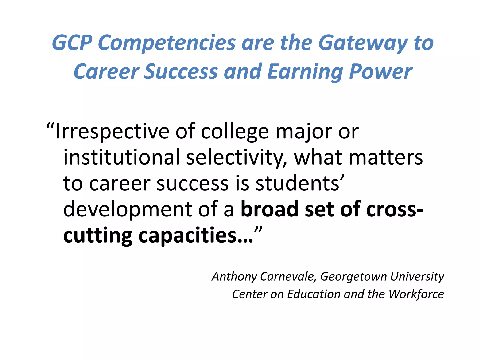 UNDERGRADUATE EXPERIENCEGEN EDHow do these (all) integrate?How do these (all) complement and align?MAJORCO-CURRICULUM