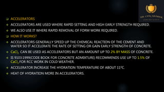 WHY WE USE ADMIXTURE IN CONCRETE?CAN WE USE SUGAR AS AN ADMIXTURE? | PPTX