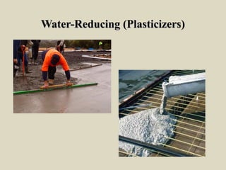 Water-Reducing (Plasticizers)Water-Reducing (Plasticizers)
 