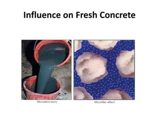 Influence on Fresh Concrete
 