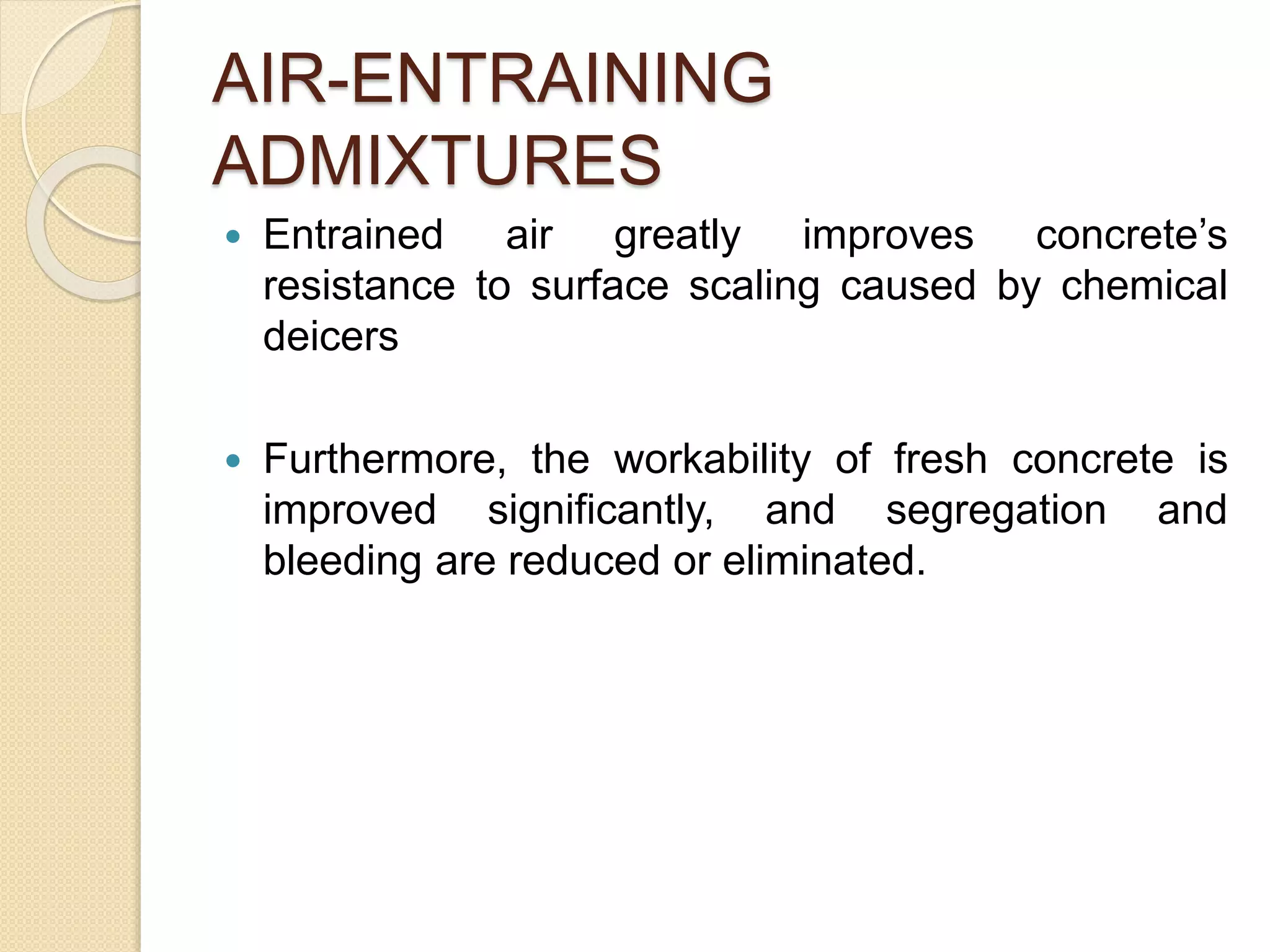 Admixtures | PPTX