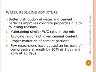Admixtures in concrete concrete technology | PDF