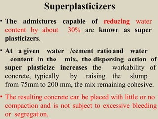 Concrete Admixtures: Types, Functions, and Applications in Modern ...