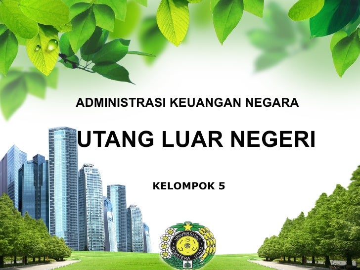 Hutang Luar Negeri Adm Keuangan Negara