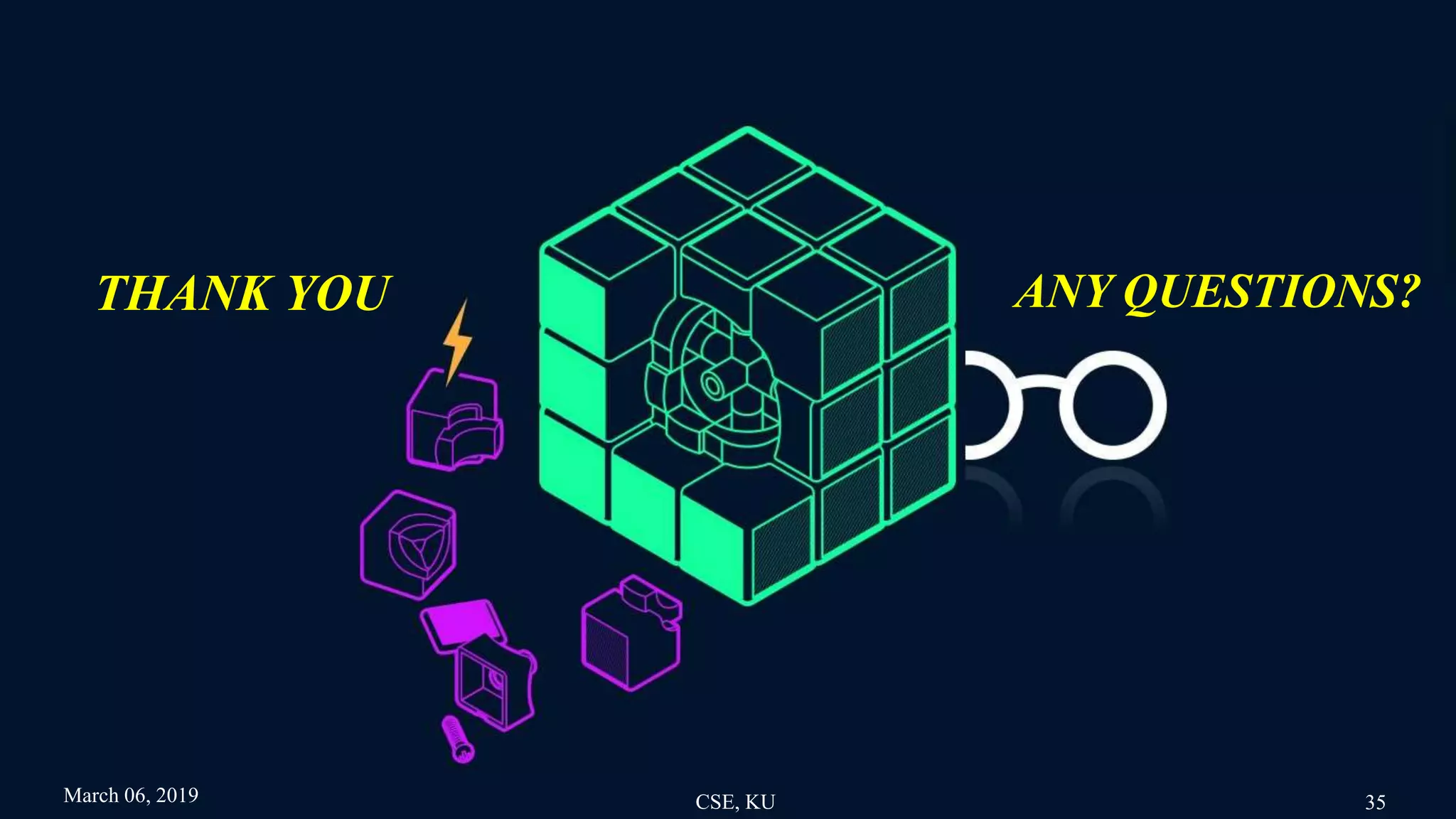 March 06, 2019 CSE, KU 35
THANK YOU ANY QUESTIONS?
 