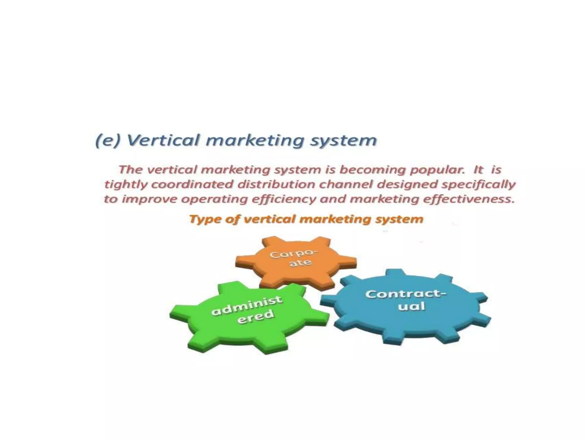 Channel distribution
