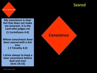 Don’t want toWARNINGLet the word of Christ dwell in you richly as you teach and admonish one anotherDavid Clayton 2010