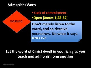 Transformation (2 Timothy 3:16-17)