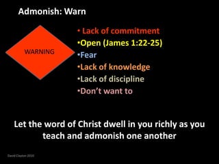 Strength (Expect: Process: How)Proverbs 4  James 1:12-16 – 1 Cor. 10:13