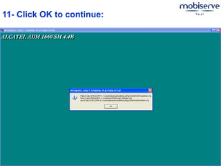 11- Click OK to continue:
 