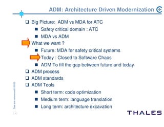 ADM workshop Chicago 2004