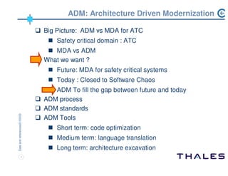ADM workshop Chicago 2004