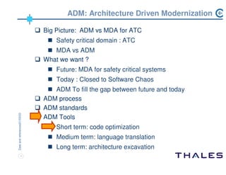 ADM workshop Chicago 2004