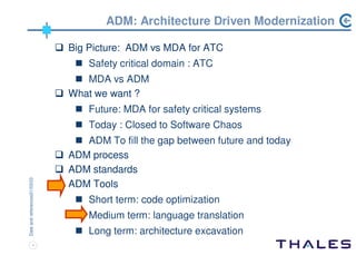 ADM workshop Chicago 2004