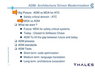 ADM workshop Chicago 2004